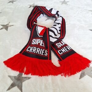 Bournemouth FC Football Club Adult Scarf Super Cherries 52x6.5 inches